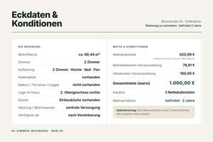 Wohnen mit Charakter: Zwei-Zimmer-Wohnung in Berlin-Adlershof – Moissistraße 26, 12489 Adlershof, Berlin – Vorschaubild 2