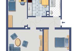 Attraktive 3-Zi-Wohnung 71 m² in der Villacher Siedlung – Dresden, vermietet – Krainer Straße 2, 1279 Laubegast, Dresden – Vorschaubild 10