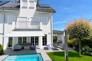 ELEGANTE DOPPELHAUSHÄLFTE MIT POOL – Die vollständige Adresse der Immobilie erhältst du vom Anbieter., 85609 Aschheim – Vorschaubild 4