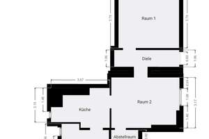 Stilvolle Eigentumswohnung mit Einbauküche in exclusiver Stadtvilla in Hamburg-Rahlstedt – Die vollständige Adresse der Immobilie erhältst du vom Anbieter., 22143 Rahlstedt, Hamburg – Vorschaubild 22