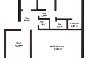 Ruhige,  vermietete 3,5-Zimmer Wohnung in Milbertshofen – Die vollständige Adresse der Immobilie erhältst du vom Anbieter., 80807 Milbertshofen, München – Vorschaubild 16
