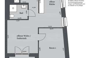 Großzügige 2-Zimmer ideal für Paare! – Rosalind-Franklin-Allee 80, 30539 Bemerode, Hannover – Vorschaubild 2