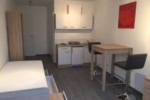 ** Studentenapartment in Karlsruhe = Möbliertes 1-Zimmer-Apartment in Rüppurr! – Lebrechtstr. 34, 76199 Rüppurr, Karlsruhe – Vorschaubild 2