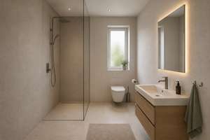 Neubau Zweizimmerwohnung mit großem Balkon und Küche in Lörick – Oberlöricker Straße 386, 40547 Lörick, Düsseldorf – Vorschaubild 13