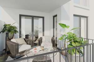 Moderne 2-Zimmer-Wohnung mit Aufzug und EBK – Paul-Gossen-Str. 105, 91052 Rathenau, Erlangen – Vorschaubild 4