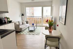 Helles Apartment mit Balkon – Ideal für Singles oder Paare / Sunny Apartment with Balcony – Wiener Straße 37, 10999 Kreuzberg, Berlin – Vorschaubild 12