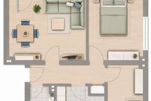 Hochwertig kernsanierte 3-Zimmer-Wohnung mit Balkon in Wuppertal-Sonnborn - provisionsfrei – 42327 Elberfeld West, Wuppertal – Vorschaubild 22