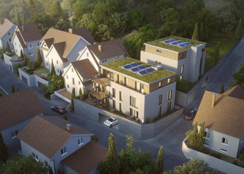 Attraktive Penthouse - Neubauwohnung an der Bergstraße