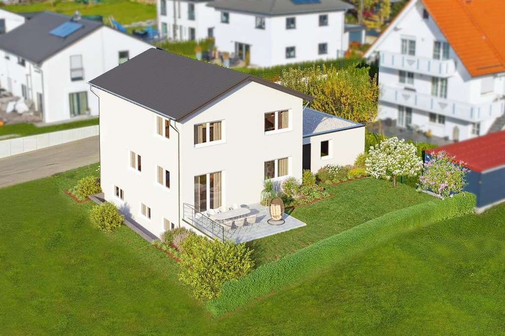 Immobilie in Buch - Ihr neues Zuhause! KfW-55-Einfamilienhaus mit Platz für die ganze Familie! - Bild 0