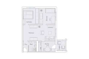 Großzügige 3-Zimmer-Wohnung mit Küche in Rostock – Hundsburgallee 8, 18106 Schmarl, Rostock – Vorschaubild 15