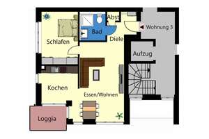 Moderne Etagenwohnung mit Balkon in Gremmendorf! – Die vollständige Adresse der Immobilie erhältst du vom Anbieter., 48155 Gremmendorf-West, Münster – Vorschaubild 6