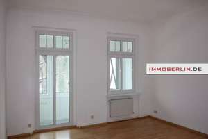 IMMOBERLIN.DE - Stilvolle Stuck-Altbauwohnung mit Südloggia nahe Mexikoplatz – Die vollständige Adresse der Immobilie erhältst du vom Anbieter., 14163 Zehlendorf, Berlin – Vorschaubild 4
