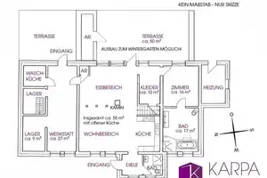 Luxus Landhaus mit Gewerbe und optionaler Pferdewiese in Waldnähe von Belsch (Kreis Ludwigslust) – Ludwigslust (Kreis) – Vorschaubild 40