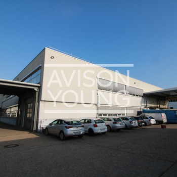 Lagerflächen im Gewerbegebiet