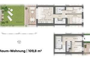 Maisonette mit eig. Eingang * Terrasse & Garten * 2 Bäder – Kohlenstraße 29, 4107 Zentrum-Südost, Leipzig – Vorschaubild 16