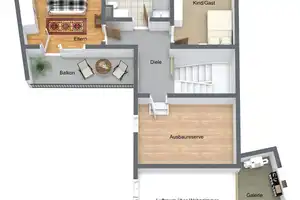 Wohnen im historischen Flair – Modernisiertes Fachwerkhaus mit L-förmiger Winkelhofanlage – Rhein-Sieg-Kreis – Vorschaubild 46