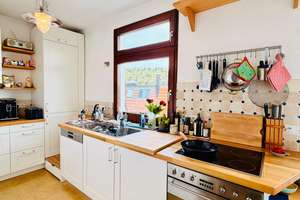 Maisonette-Altbauwohnung mit Dachterrasse & ausgebauter Bühne mit Sichtgebälk, reduzierte Stehhöhe  – 70199 Südheim, Stuttgart – Vorschaubild 18