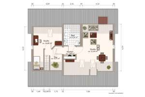 Ideal zum Wohnen und Arbeiten - Gemütliches Zuhause mit Pool für 2 Familien in Stephanskirchen – Die vollständige Adresse der Immobilie erhältst du vom Anbieter., 83071 Stephanskirchen – Vorschaubild 23