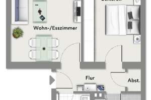 Südvorstadt - ruhige Seitenstraße: 2-Zi.-Wohnung mit Balkon – Geinitzstraße 3b, 1217 Südvorstadt-Ost, Dresden – Vorschaubild 2