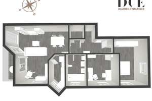 Sonnenbalkon, Fußbodenheizung und gelungene Raumaufteilung | 3 Zimmer, Top-S-Bahn-Anbindung – Die vollständige Adresse der Immobilie erhältst du vom Anbieter., 81929 Daglfing, München – Vorschaubild 15