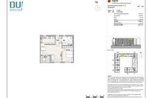 DU! Exklusives Wohnen mit Balkon zum Innenhof: Ruhige 2-Zimmer Wohnung in Unterbilk (WE 126) – Volmerswerther Straße 7 a-h, 40221 Unterbilk, Düsseldorf – Vorschaubild 3