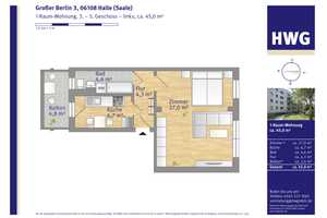 Wohnen in der City – Großer Berlin 3, 6108 Halle (Saale) – Vorschaubild 4
