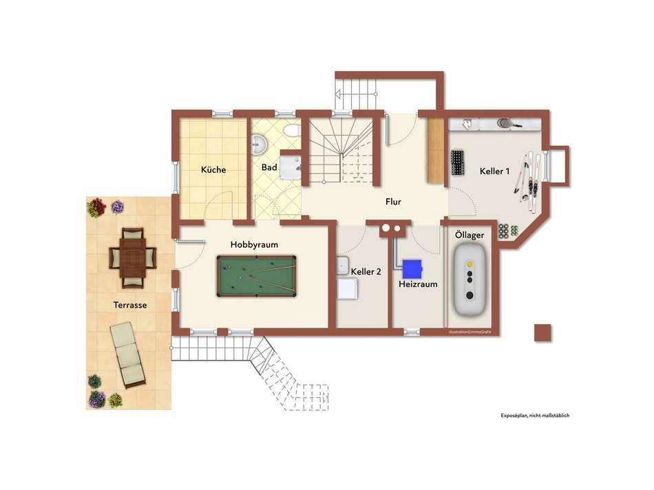 Grundriss-Untergeschoss