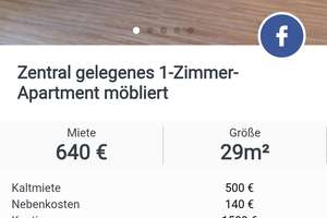 1-Zimmer-Apartment zentrale Lage in Erlangen – Pfarrstr. 3, 91052 Altstadt, Erlangen – Vorschaubild 4