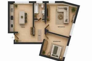 Vermietete ca. 64 qm Erdgeschosswohnung – Die vollständige Adresse der Immobilie erhältst du vom Anbieter., 58097 Altenhagen, Hagen – Vorschaubild 9