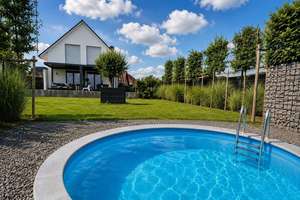 Modernes Einfamilienhaus (Baujahr 2020) mit Pool, Doppelgarage und PV-Anlage in Wegberg-Klinkum – Die vollständige Adresse der Immobilie erhältst du vom Anbieter., 41844 Wegberg – Vorschaubild 1