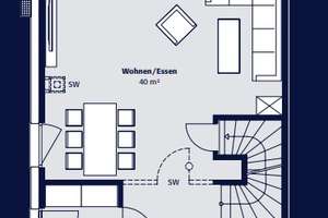 2021 SEMI-DETACHED HOUSE! 
with approx. 195m², garden, garage and more. Just 9 min. to Clay-Kaserne – Die vollständige Adresse der Immobilie erhältst du vom Anbieter., 65205 Nordenstadt, Wiesbaden – Vorschaubild 20