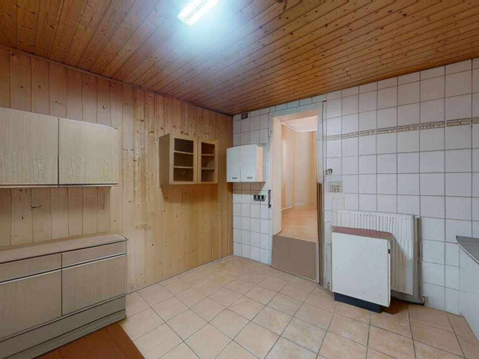 Küche zum Wintergarten