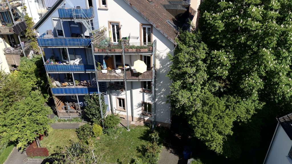 Ruhige, idyllische 2- Zimmer Stadtwohnung mit Gartennutzung in Konstanz Stadtteil Paradies 