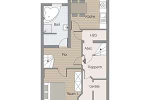 Bremen – Südervorstadt | Flexibel nutzbares Reihenmittelhaus in guter Lage – Die vollständige Adresse der Immobilie erhältst du vom Anbieter., 28201 Südervorstadt, Bremen – Vorschaubild 28