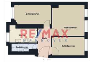 Zwischen Leinemasch und City: 3-Zimmer-Wohnung in Hannover-Döhren – Hannover – Vorschaubild 3