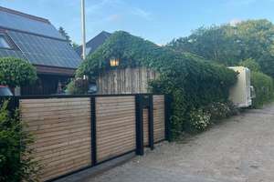 Wohnen am Berner Gutspark – Familienfreundliches Holzhaus mit Garten, Sauna & Loftcharakter