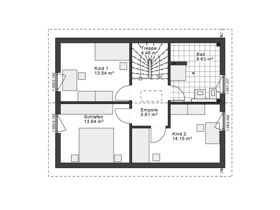 Grundriss OG
