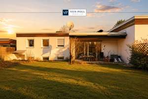 Architektonischer Bungalowklassiker mit Split-Level-Konzept und Potenzial in Gräfelfing