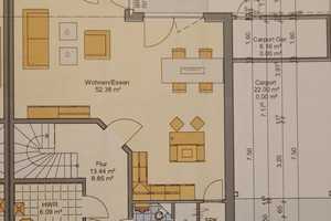Günstige 4-Raum-Doppelhaushälfte mit gehobener Innenausstattung in Uetze/Dollberge Uetze – Spinnwirtelweg 2, 31311 Hannover (Kreis) – Vorschaubild 2