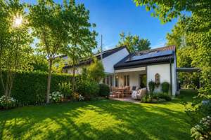 Stilvoll saniertes Reiheneckhaus mit großem Garten, Sauna & Solaranlage!