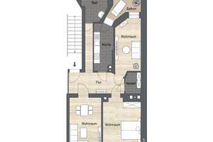 Außen Gründerzeit & Innen Neubau! *Inklusive neuer Einbauküche & 1. Monat Kaltmietfrei* – Kurt-Eisner-Straße 5a, 4275 Südvorstadt, Leipzig – Vorschaubild 9