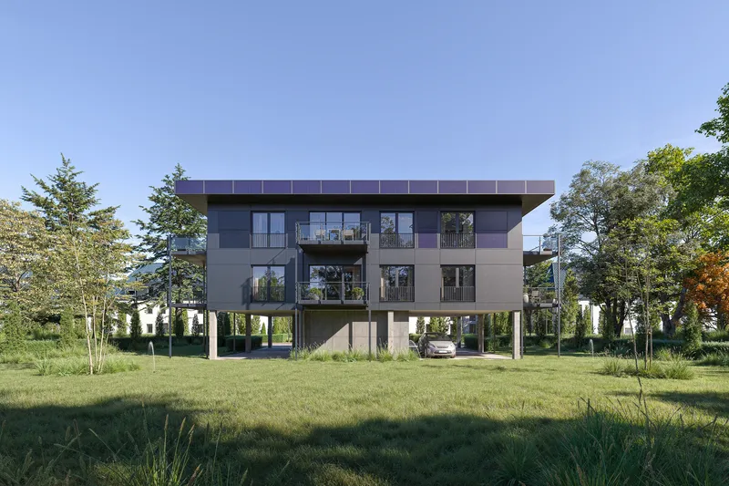 6Rm MFH – Jettingen – energy-autarkic, KfW40, 6 units