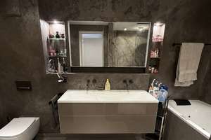 Exklusive Gartenwohnung im Schlosspark FFM Nieder-Erlenbach *idyllisch*komfortabel*vom Eigentümer* – 60437 Nieder-Erlenbach, Frankfurt am Main – Vorschaubild 9