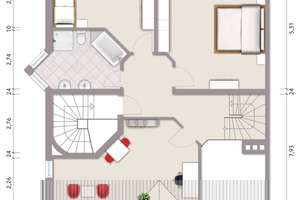 Großzügige 5-Zimmer-Wohnung über drei Ebenen mit Balkon,Garage + Stellplatz – 44229 Bittermark, Dortmund – Vorschaubild 11