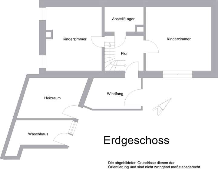 Grundriss Erdgeschoss Falkenha