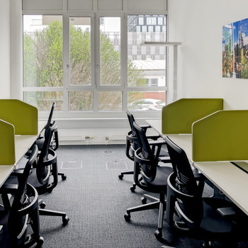 Coworking-Bereich in Regus Business Park
