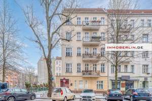 IMMOBERLIN.DE -  Charmante Altbauwohnung   mit Westbalkon  in Top Kiezlage – Die vollständige Adresse der Immobilie erhältst du vom Anbieter., 10245 Friedrichshain, Berlin – Vorschaubild 1