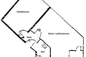 Helle 2-Zimmerwohnung mit Einbauküche in gepflegtem Mehrfamilienhaus – Düsseldorf – Vorschaubild 11