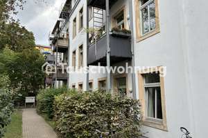 Tauschwohnung: Hinterhof 2 Zimmer Wohnung in Dresden Neustadt