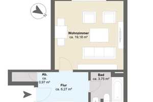 Erstbezug nach Sanierung mit Balkon: attraktive 2-Zimmer-Wohnung in Hamburg – Hamburg – Vorschaubild 7
